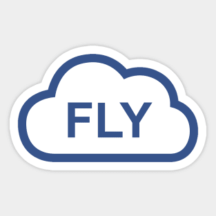 Love To FLY Sticker